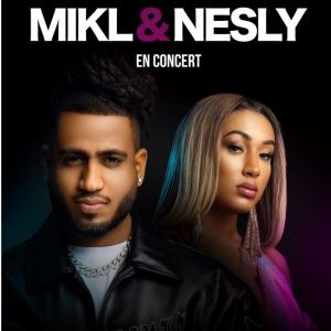 Mikl et Nesly en concert au Zénith de Paris