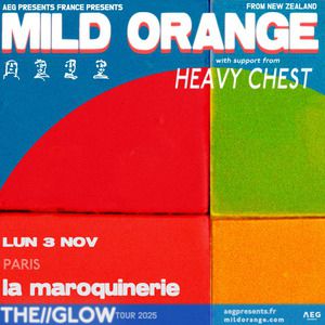 Mild Orange en concert La Maroquinerie le 3 novembre 2025