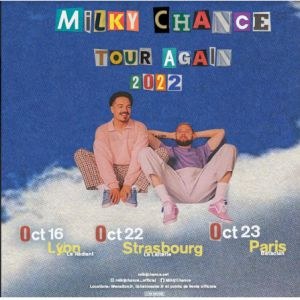 Milky Chance en concert au Bataclan en octobre 2022