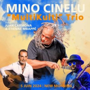 Mino Cinelu - Multikulti Trio en concert au New Morning