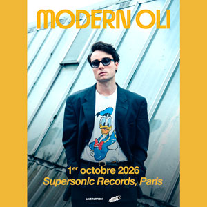 Modern Oli Concert Supersonic Records Paris 2026
