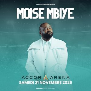 Moise Mbiye Concert Accor Arena Paris 2026