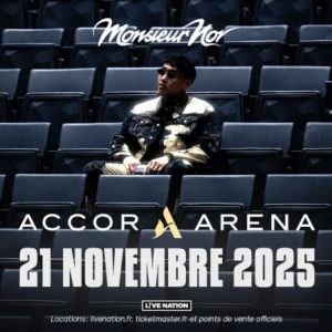 Monsieur Nov en concert à l'Accor Arena en 2025