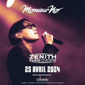 Monsieur Nov en concert au Zénith de Paris en 2024