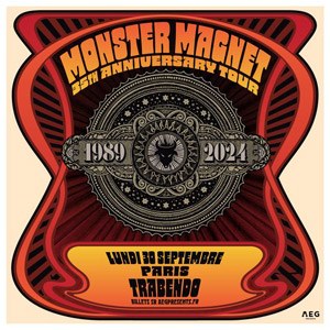 Monster Magnet en concert au Trabendo en 2024