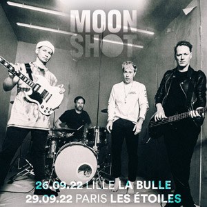 Moon Shot en concert Les Etoiles en septembre 2022