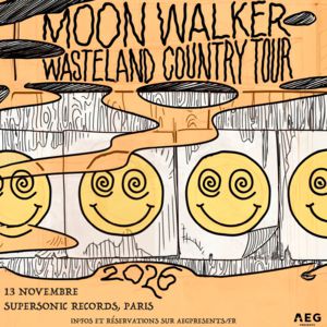 Moon Walker Concert Supersonic Records Paris 2026