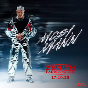 Mosimann en concert Zénith Paris - La Villette en octobre 2026