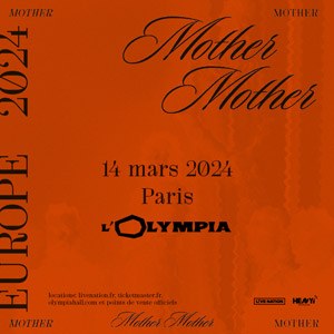Mother Mother en concert à L'Olympia en mars 2024