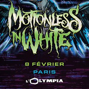 Motionless In White en concert à L'Olympia en 2025