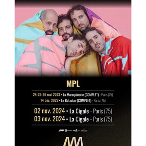 MPL en concert à La Cigale en novembre 2024