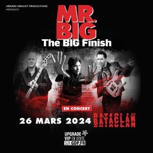 Mr. Big en concert au Bataclan en mars 2024