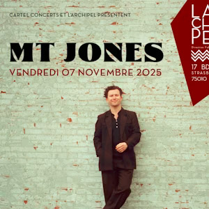 MT Jones en concert L'Archipel le 7 novembre 2025