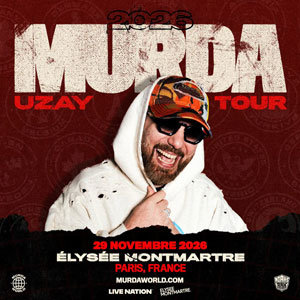Murda Concert Elysée Montmartre Paris 2026