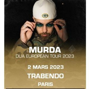 Murda en concert au Trabendo en mars 2023