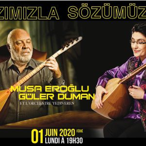 Billets Musa Eroglu + Guler Duman + Yediveren Casino de Paris - Paris le 20/05/2022