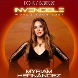 Myriam Hernandez en concert au Folies Bergère en 2024