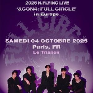 N.Flying en concert Le Trianon le 4 octobre 2025