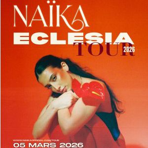 Naïka en concert Elysée Montmartre en mars 2026
