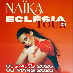 Naïka en concert Salle Pleyel en mars 2026