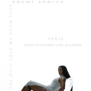 Naomi Sharon en concert Alhambra le 22 septembre 2025