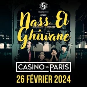 Nass El Ghiwane en concert au Casino de Paris en 2024