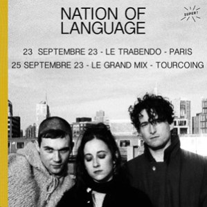 Nation of Language en concert au Trabendo en 2023