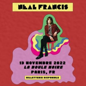 Neal Francis La Boule Noire - Paris dimanche 13 novembre 2022