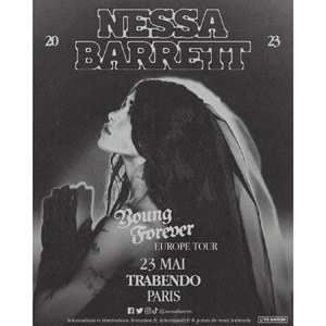 Nessa Barrett en concert au Trabendo en 2023