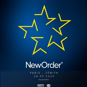 New Order Zénith de Paris - La Villette mardi 26 septembre 2023