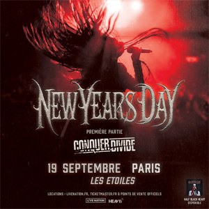 New Years Day en concert Les Étoiles en 2024