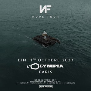 NF en concert à L'Olympia en octobre 2023