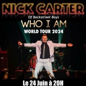 Nick Carter en concert au Trianon