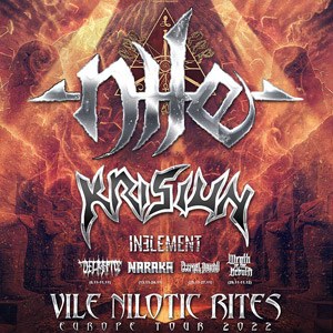 Nile + Krisiun + In Element + Naraka en concert au Petit Bain