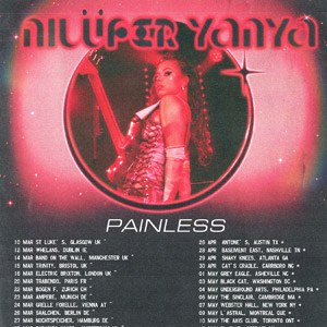 Nilufer Yanya en concert au Trabendo en 2022
