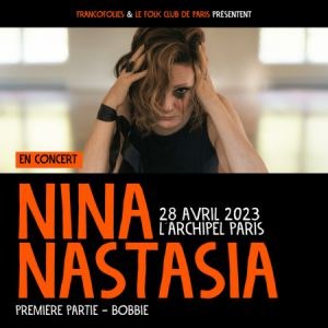 Nina Nastasia en concert à L'archipel en avril 2023