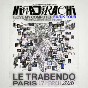 Ninajirachi en concert Le Trabendo en mars 2026