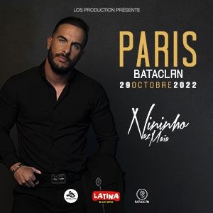 Nininho Vaz Maia Le Bataclan - Paris samedi 29 octobre 2022
