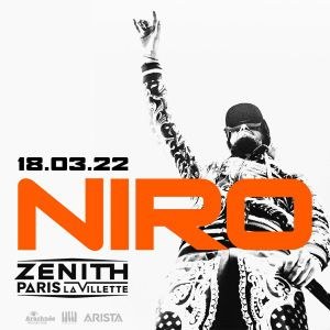 Niro en concert au Zénith à Paris en octobre 2022