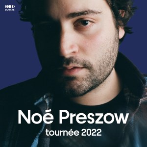 Noe Preszow en concert au Nouveau Casino en mars 2022