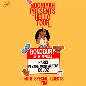 Nooriyah en concert Elysée Montmartre le 6 février 2026