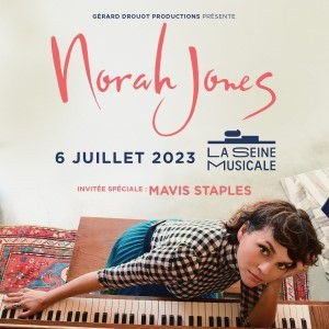 Norah Jones en concert à La Seine Musicale en 2023
