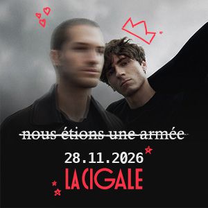 Nous Etions une Amée en concert La Cigale en novembre 2026