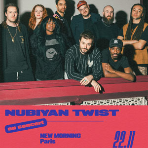 Nubiyan Twist Concert New Morning Paris 2026