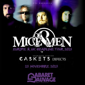 Of Mice and Men en concert au Cabaret Sauvage en novembre 2023