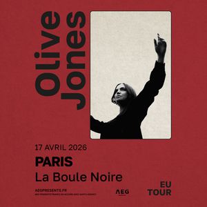 Olive Jones en concert La Boule Noire en avril 2026