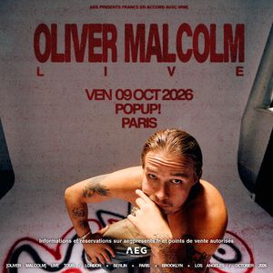 Oliver Malcolm Concert Pop Up! Paris 2026