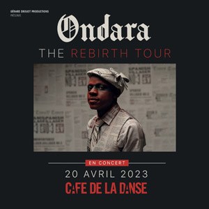 Ondara en concert au Café de la Danse en 2023