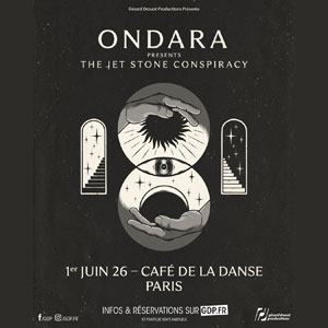 Ondara sera au Café de la Danse le 1er juin 2026