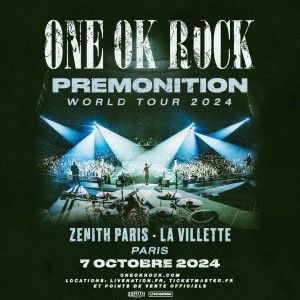 One Ok Rock en concert au Zénith de Paris en 2024